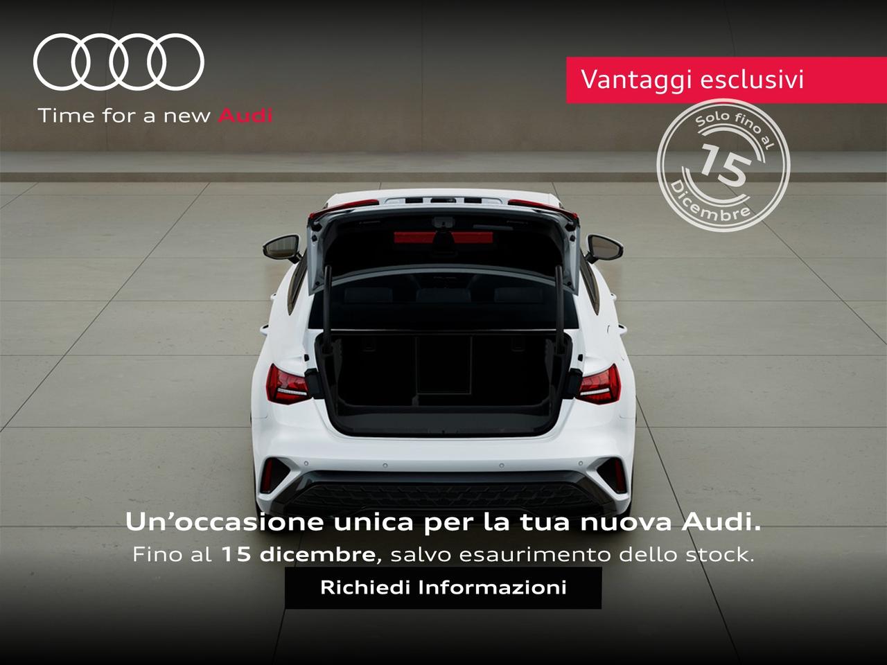 Audi A3 sedan 2.0 tdi s line edition 150cv s-tronic