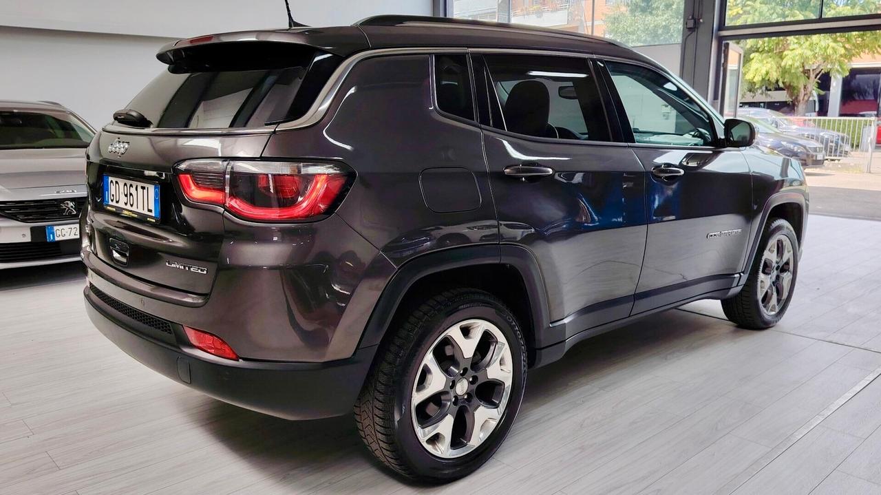 JEEP COMPASS 2.0 MULTIJET 4WD LIMITED 140CV - FULL LED, PELLE, NEOPATENTATI