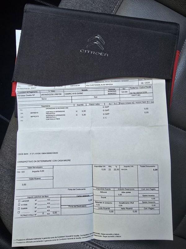 Citroën C5 Aircross C5 Aircross Hybrid 225 e-EAT8 Shine