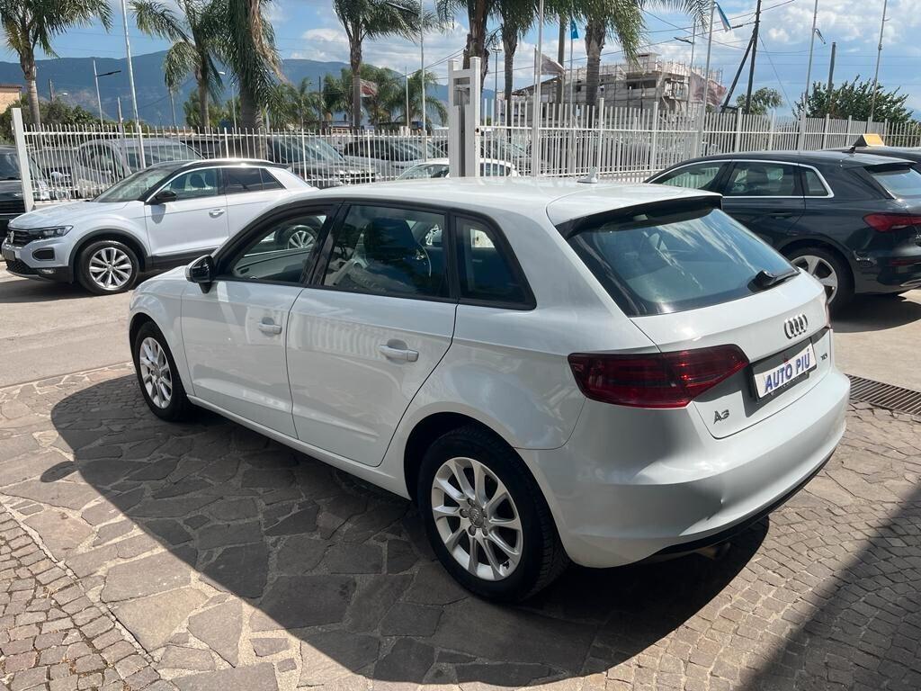 Audi A3 SPB 2.0 TDI S tronic Ambition GUIDA INGLESE