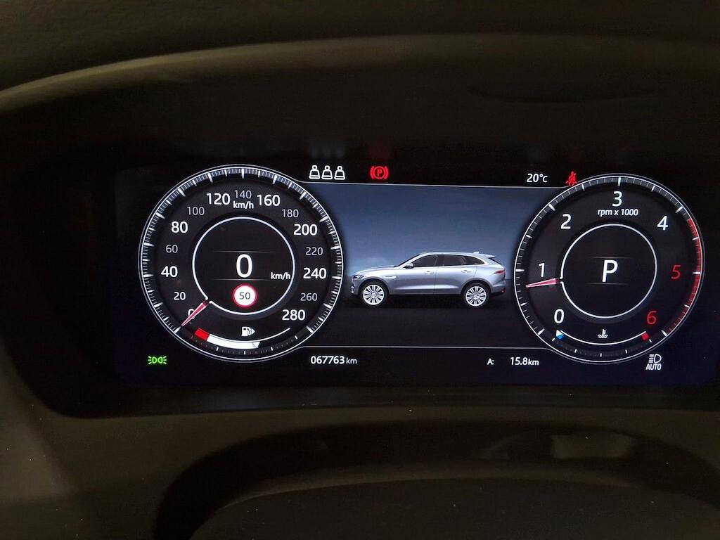 Jaguar F-Pace 2.0D 180CV AWD AUT. PRESTIGE ( PELLE - VIRTUAL COCKPIT NAVI PDC TELECAMERA POST. )