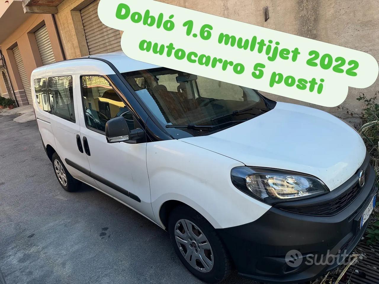 Doblo 1.6 multijet autocarro 5 posti