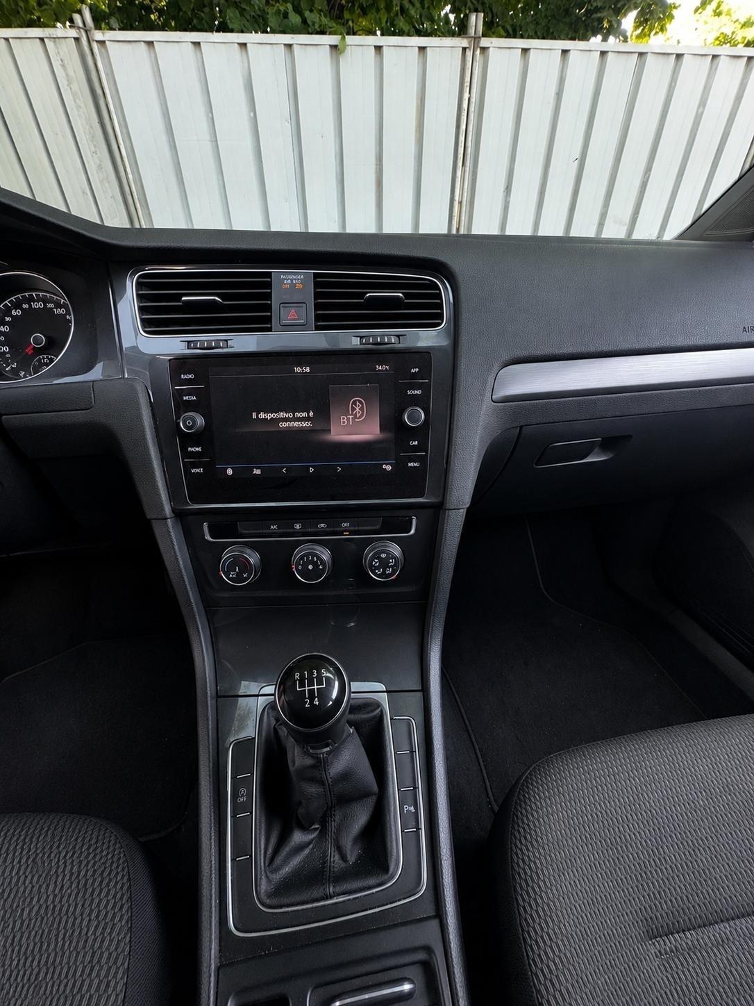 Golf 7 1.6 TDI Unico proprietario