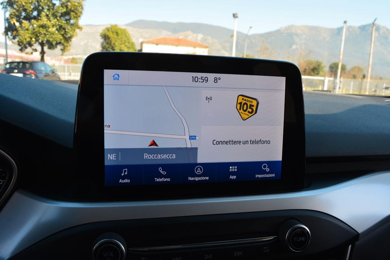 Ford Focus 1.5 EcoBlue 120 CV SW Business telecamera