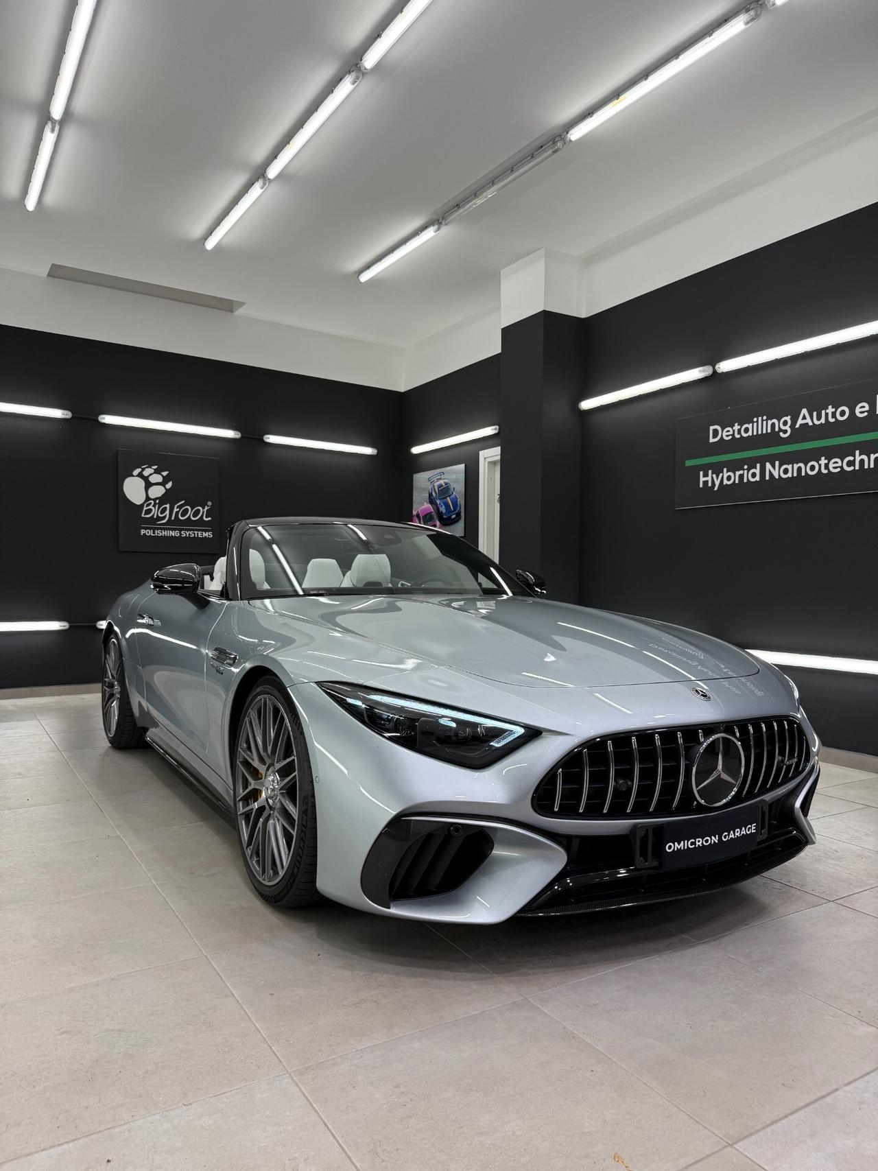 Mercedes-benz SL 63 AMG Argento High Tech