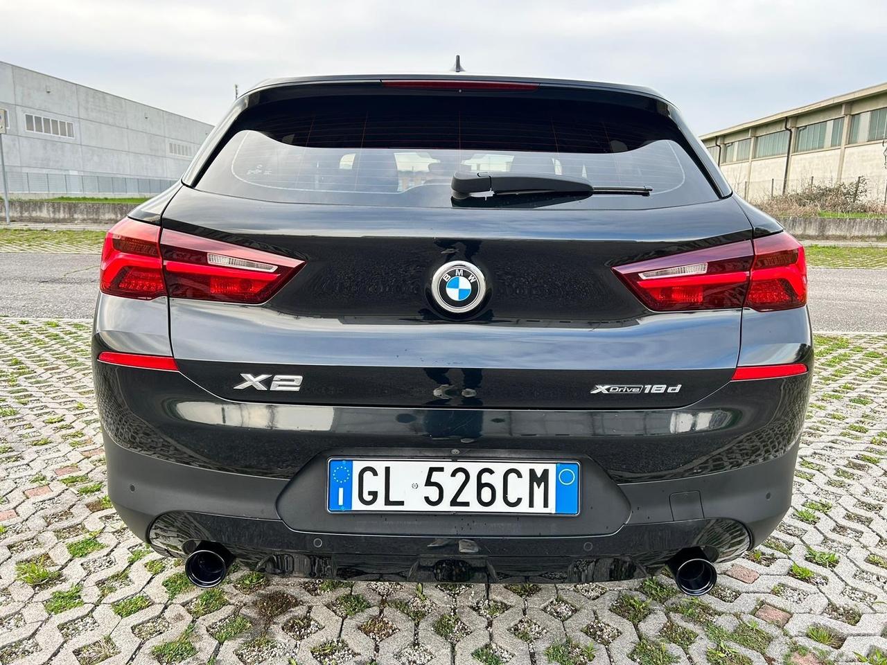Bmw X2 xDrive18d Msport-X Automatico Naviplus Retrocamera cerchi 18M Xenon full Led