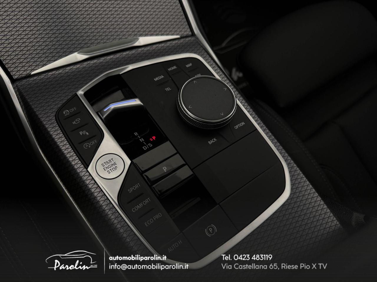 BMW 320 d Touring mhev 48V xdrive MSport Tetto-Gancio-Pelle-Winter-360°