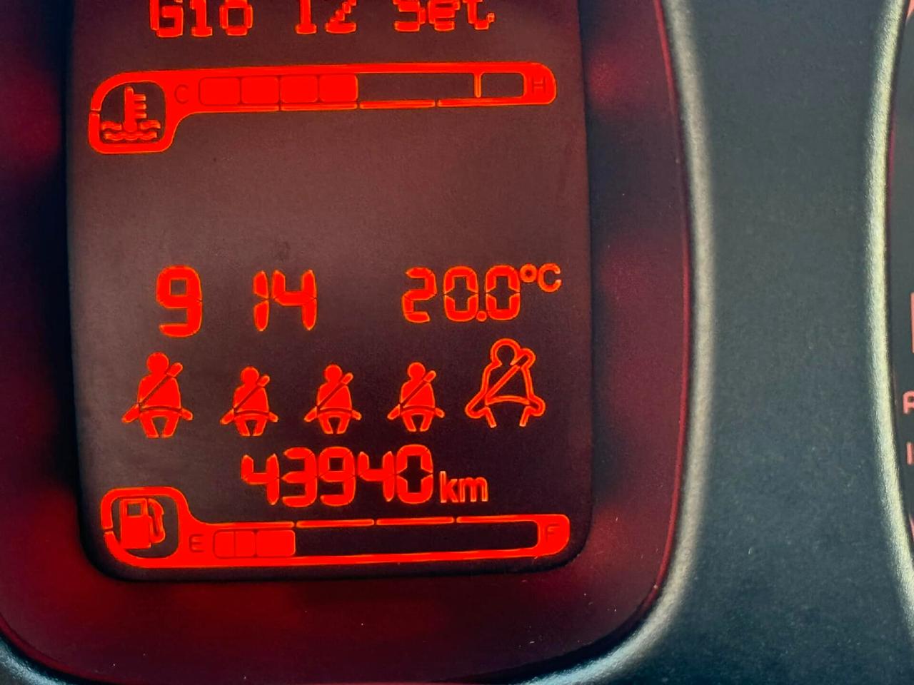 FIAT PANDA 1.2 BENZINA E6 5 POSTI SOLO 44.000 KM