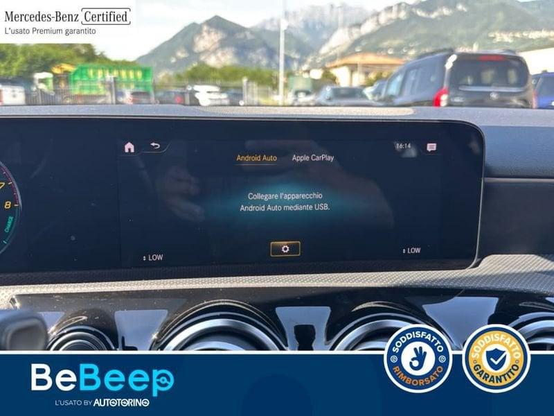 Mercedes-Benz Classe A A 250 E PHEV (EQ-POWER) PREMIUM AUTO