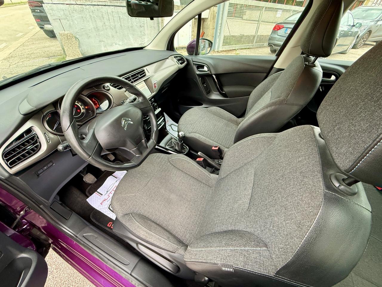 Citroen C3 PureTech 82 Exclusive 2016 NEOPATENTATI