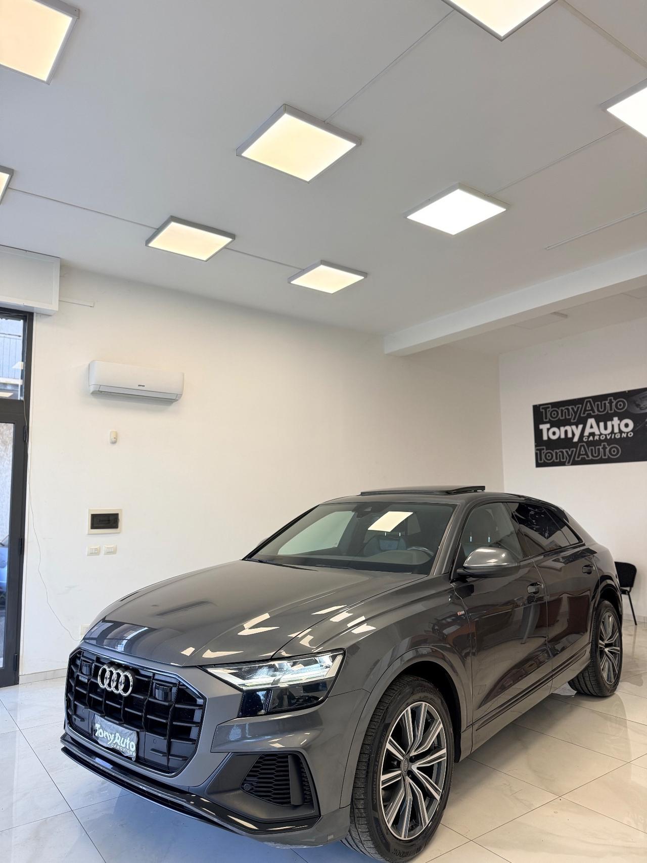 Audi Q8 50 TDI 286 CV mhev (diesel/elettrica) quattro Sport S.LINE,TETTO APRIBILE,LUCI SOFFUSE,TELECAMERA