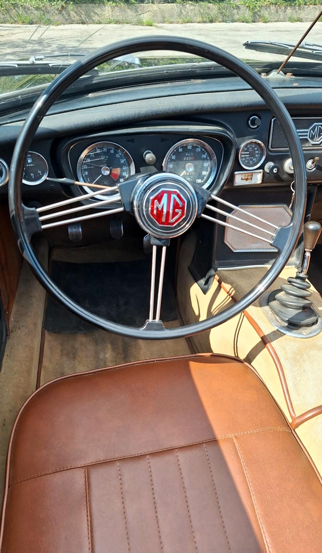 MGB ROADSTER - ASI - TARGA NERA PT
