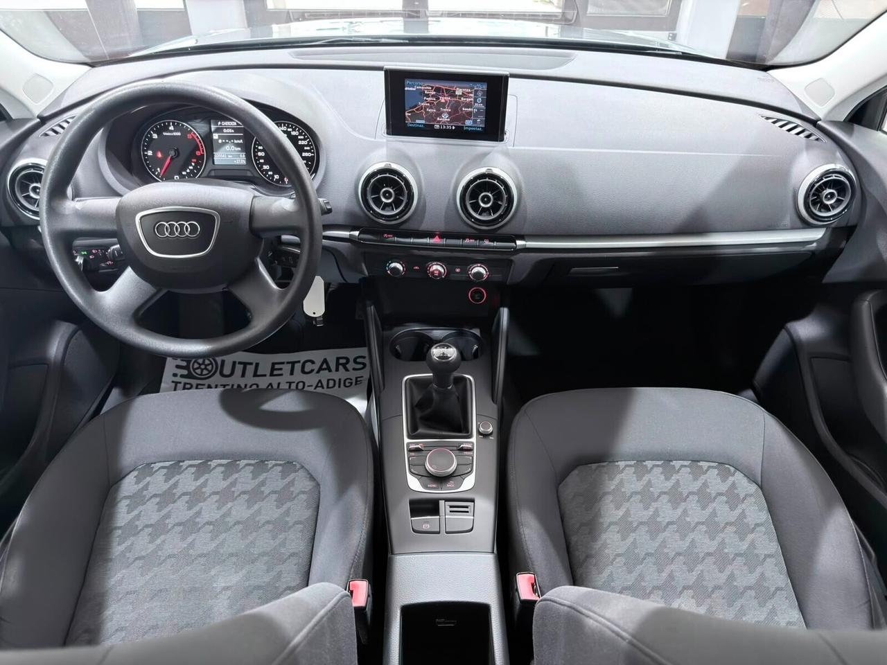 AUDI A3 SPORTBACK 1.6 TDI 105cv 119.000km