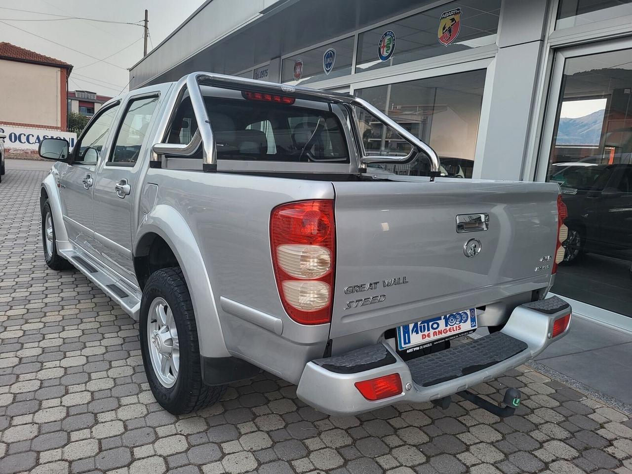 Great Wall Motor Steed PICK UP 4x4 + RIDOTTE Super Luxury GANCIO TRAINO ( MOTORE MITSUBISHI )