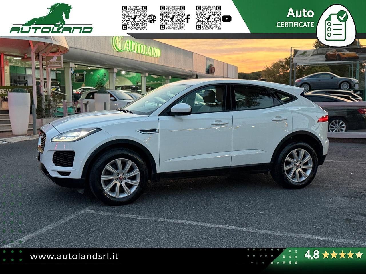 Jaguar E-Pace 2.0 i4 S awd 200cv Servive Jaguar Garanzia fino 36