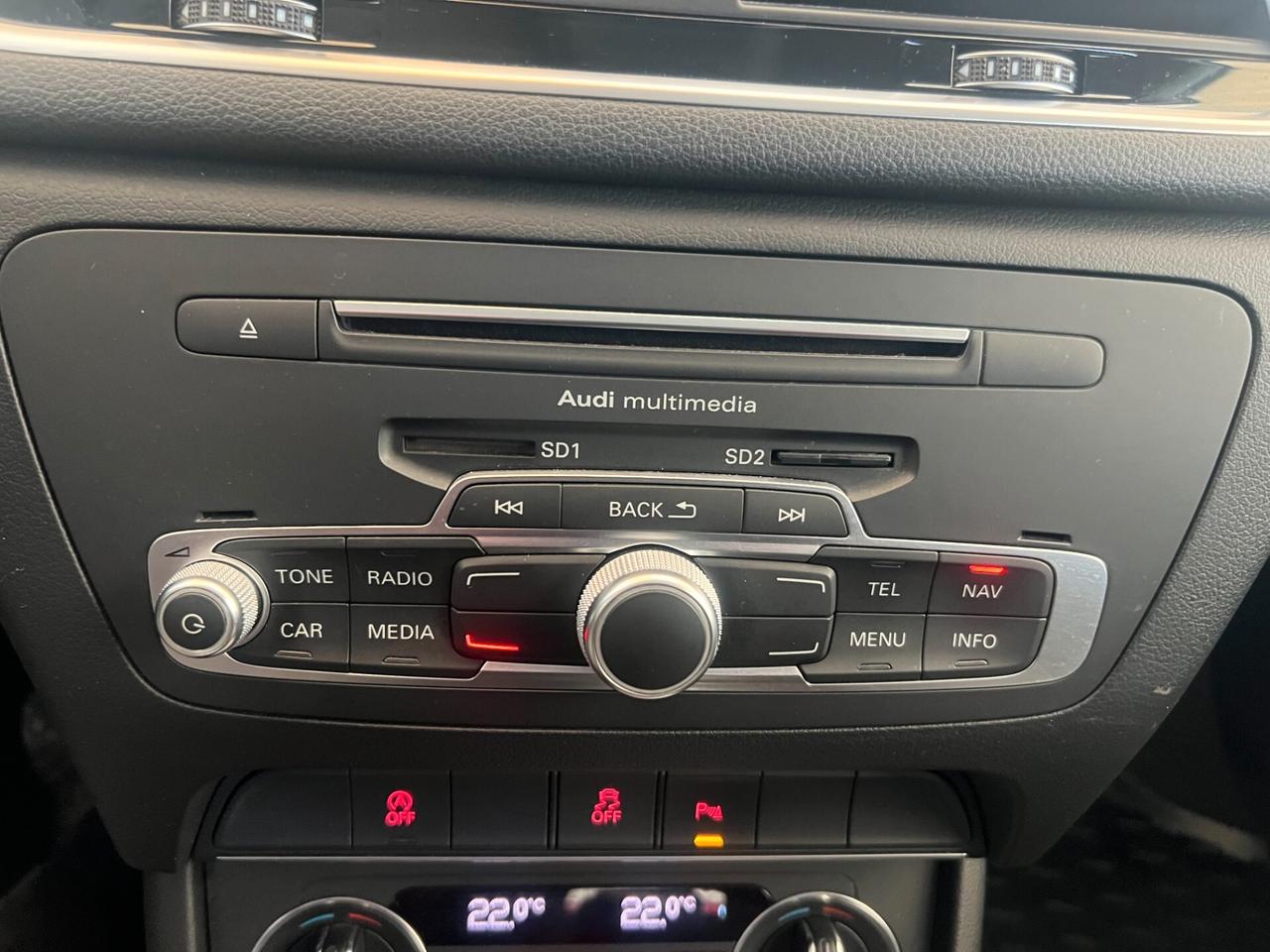 Audi Q3 2.0 TDI 120 CV Business ok neopatentati unico proprietario km 117.590