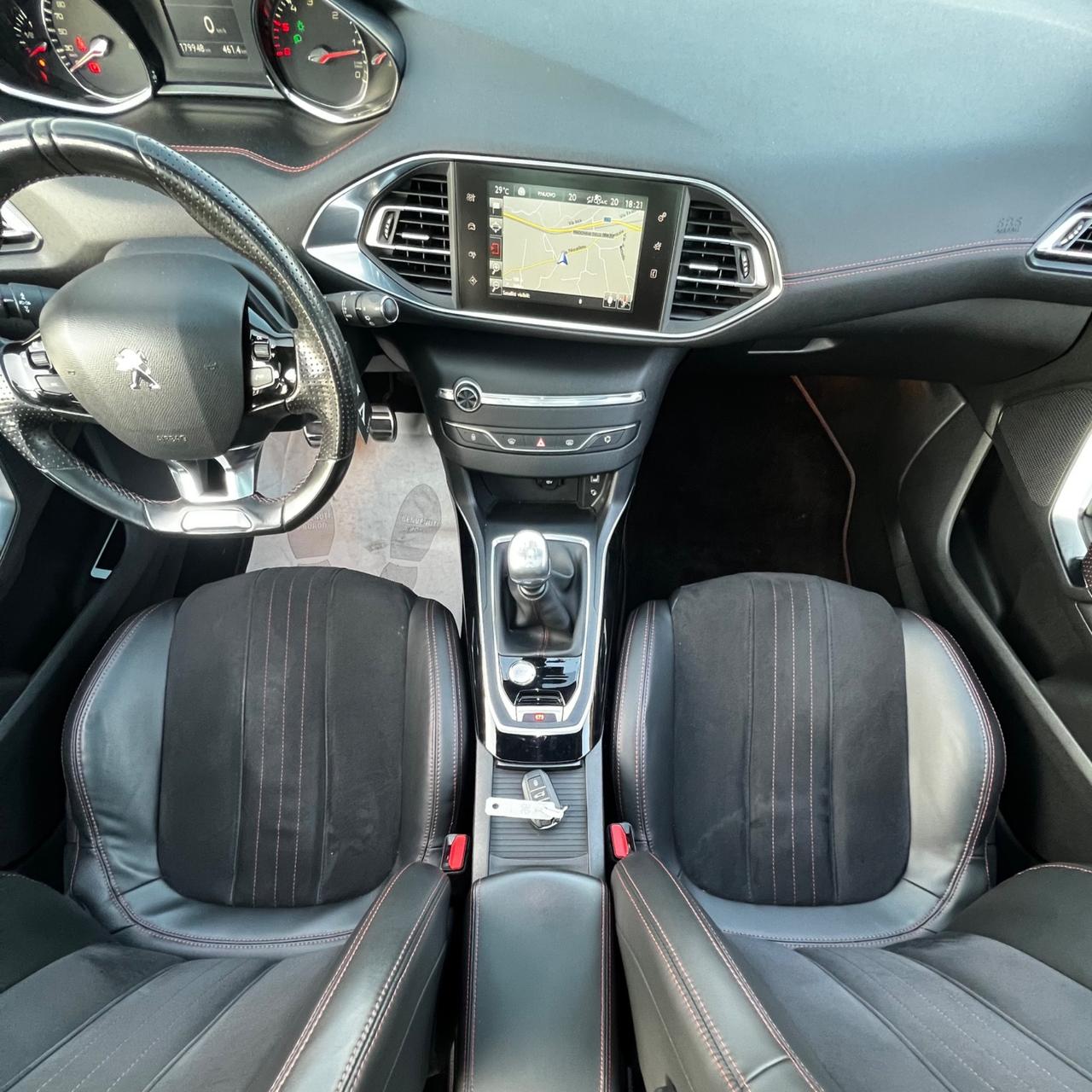 Peugeot 308 1.6 BlueHDi 120 S&S GT Line, UNICO PROPRIETARIO