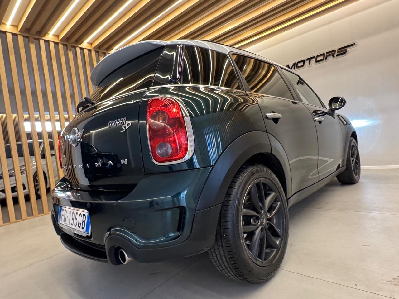 MINI COOPER SD COUNTRYMAN 2.0 143CV UNIPRO GARANZIA PERMUTE