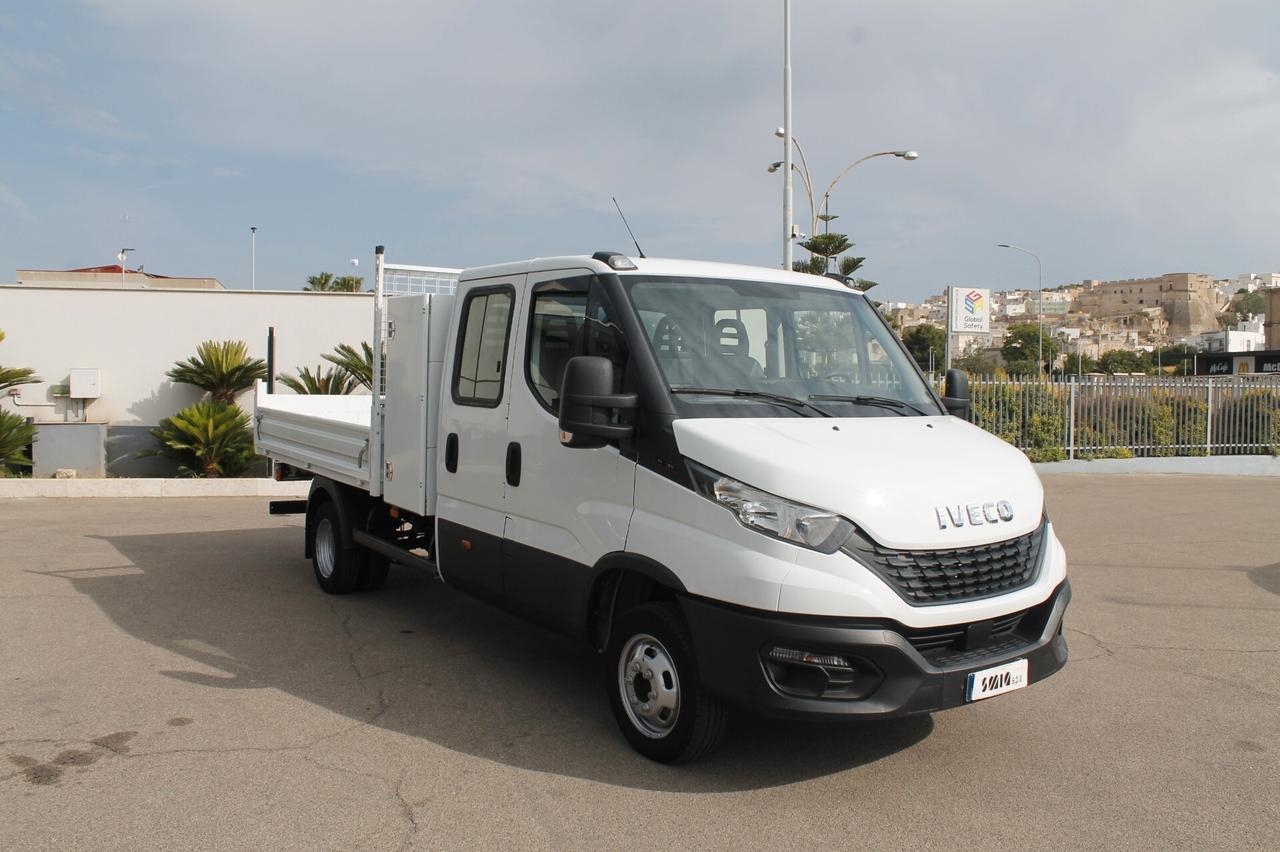 Iveco Daily 35C16 DOPPIA CABINA CASSONE RIBALTABILE E GANCIO TRAINO