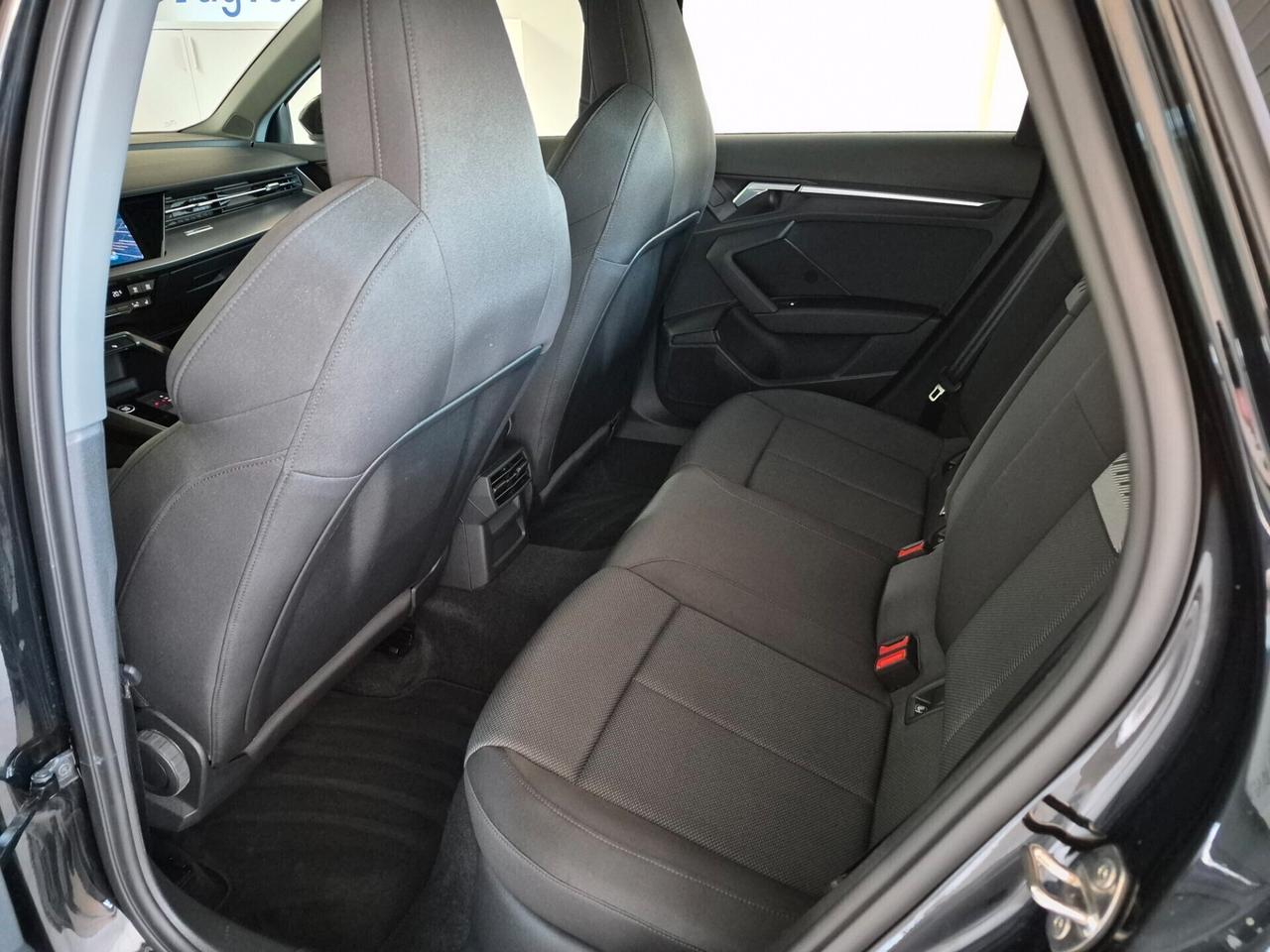Audi A3 SPB 35 1.5 TFSI MHEV S-TRONIC LED APPLE CAR PLAY/ANDROID AUTO ACC RICARICA WIRELESS SEDILI SPORTIVI RISCALDABILI