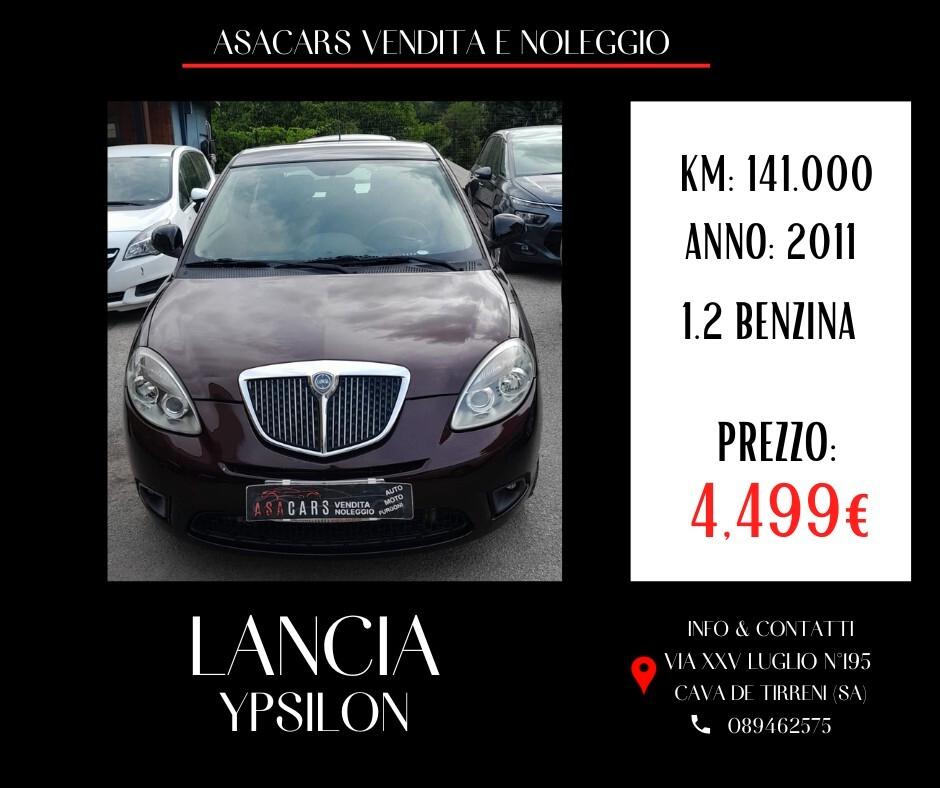 Lancia Ypsilon 1.2 69 CV 5 porte S&S