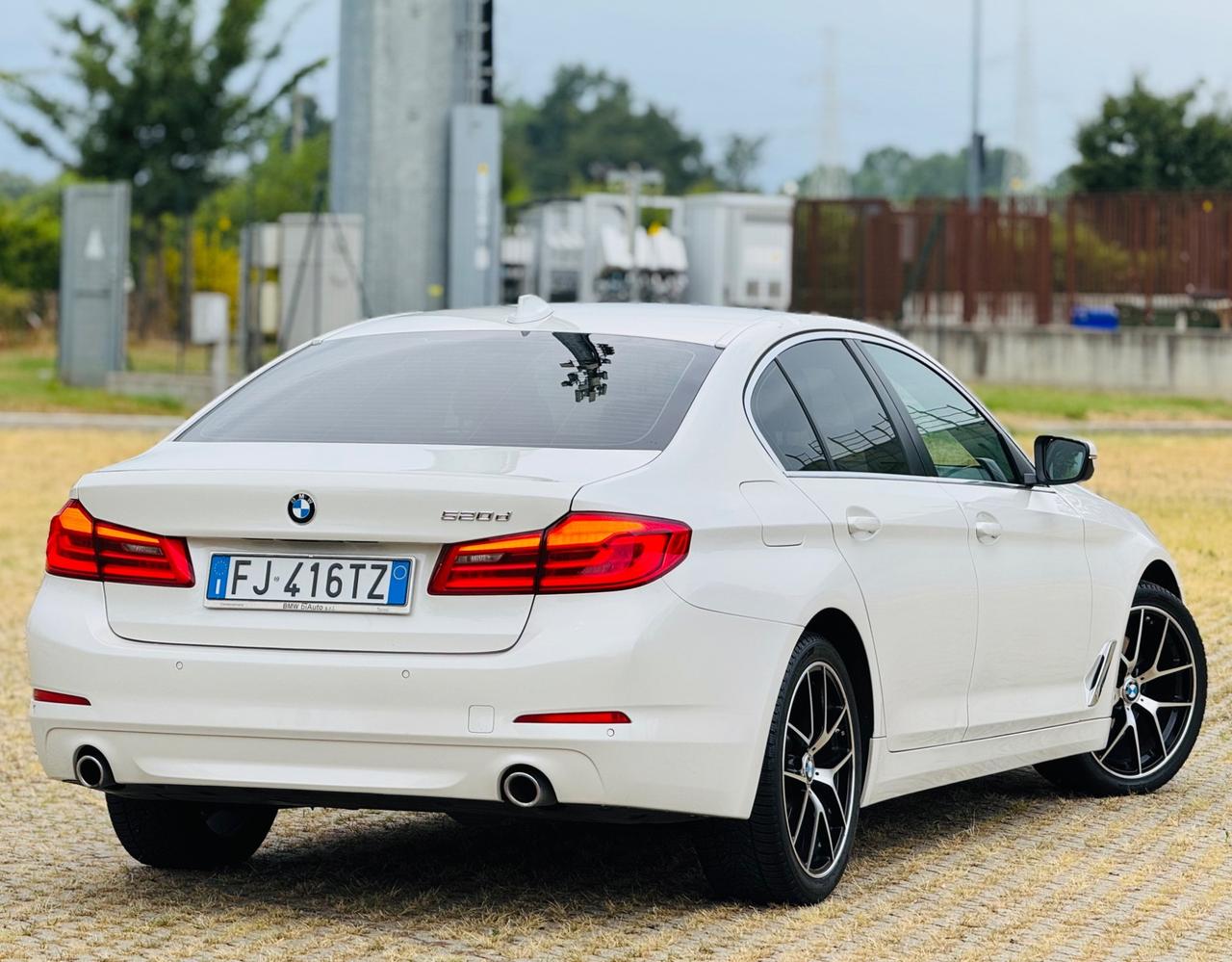 Bmw 520d xDrive Sport Euro 6C Bianco Perla