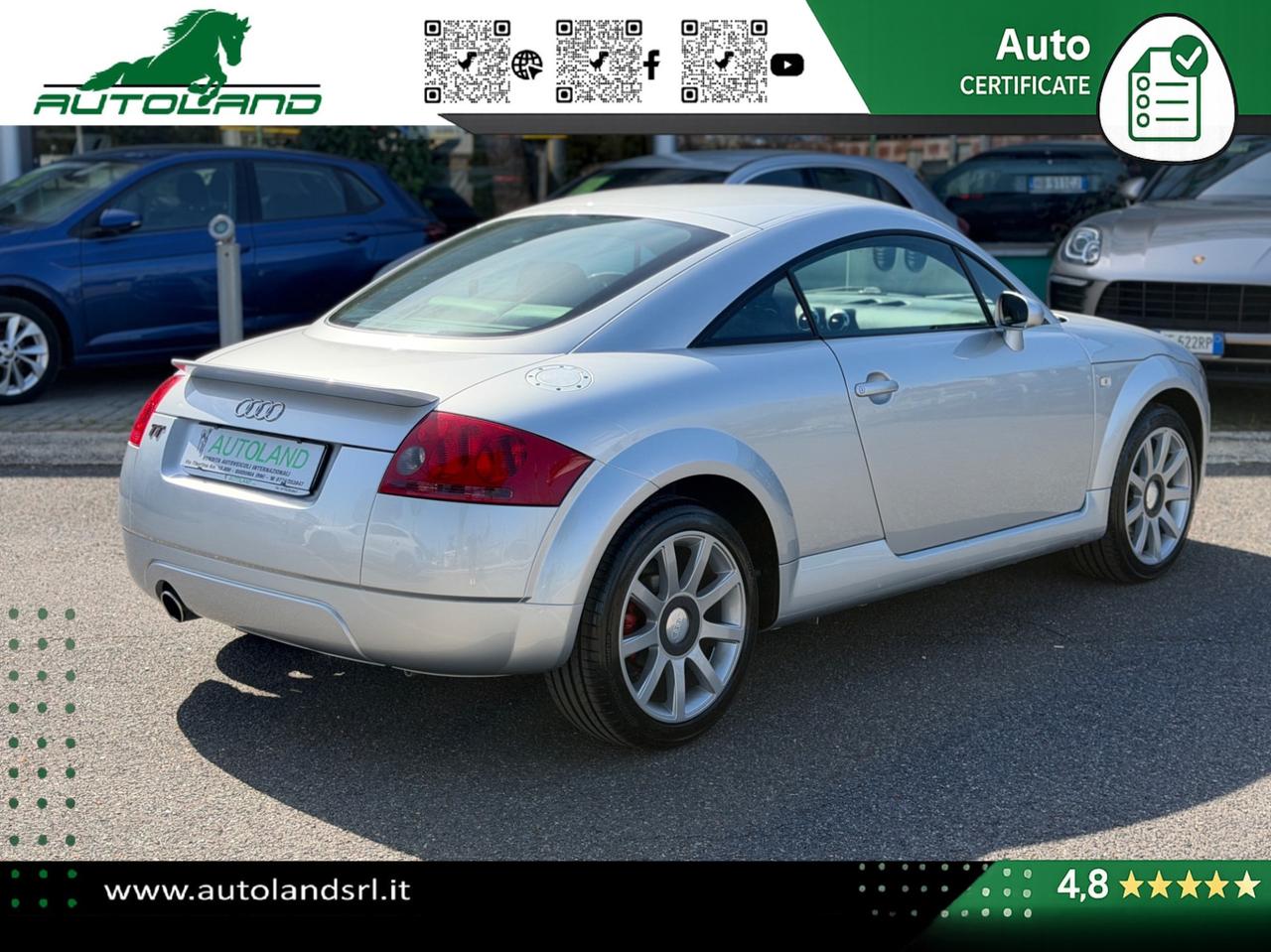 Audi TT Coupè 1.8t 180cv RESTAURATA