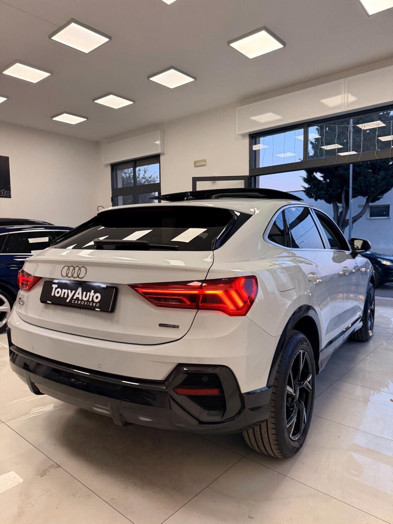 Audi Q3 SPB 40 TDI quattro S tronic 190 C.V CON TETTO APRIBILE,VIRTUAL COCKPIT,APPLE CARPLAY,TELECAMERA