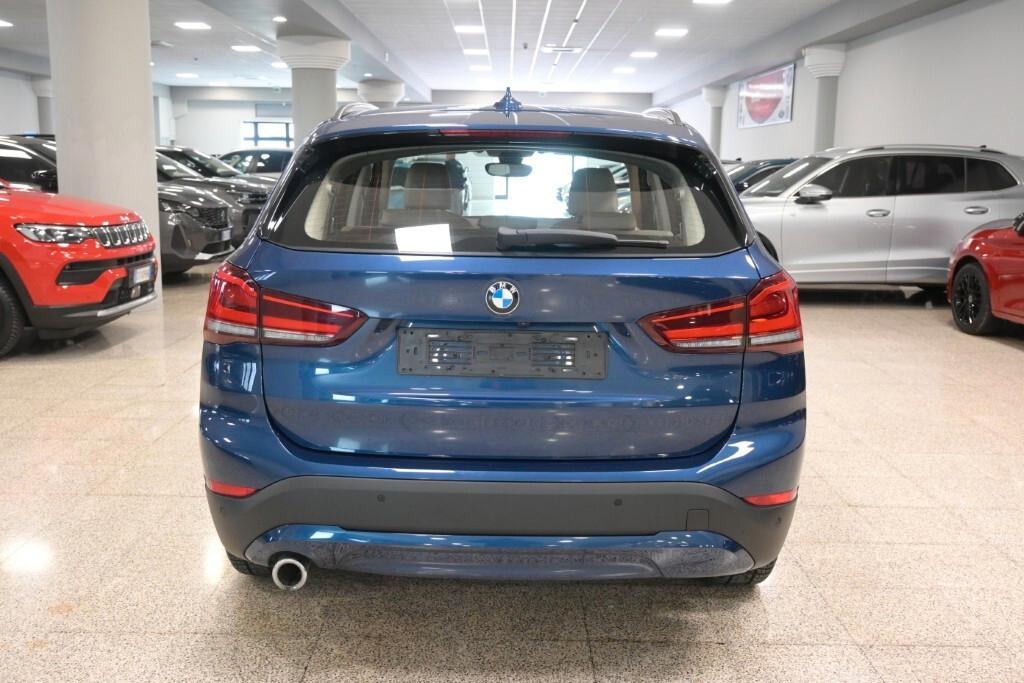 BMW X1 16D 115CV 6M. S-DRIVE BUSINESS ADVANTAGE ( FARI LED - CRUISE - NAVI - PELLE - PARK ASSISTANT - TELECAMERA POST. )