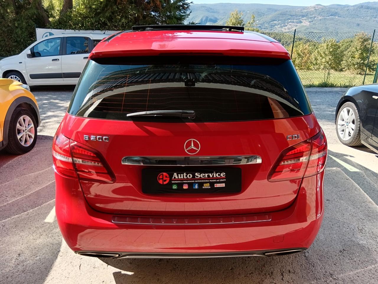 Mercedes-benz B200 2.2 136CV TETTO NAVI PELLE