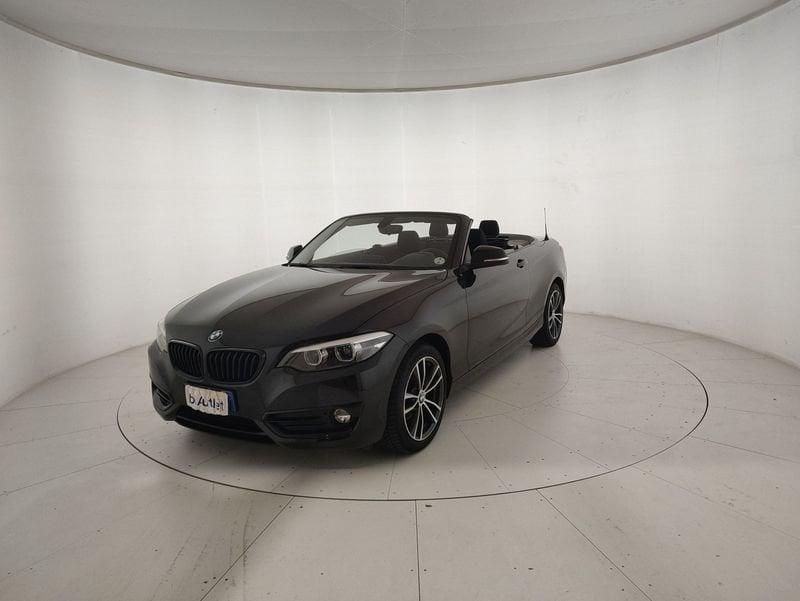 BMW Serie 2 218d Cabrio Sport auto my18