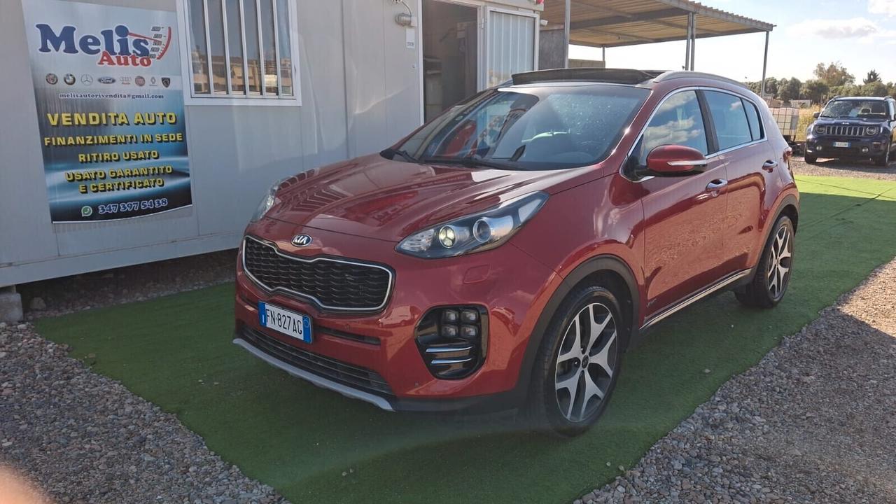 KIA SPORTAGE AUTOMATICA DIESEL 2.0 GT Line TETTO APRIBILE
