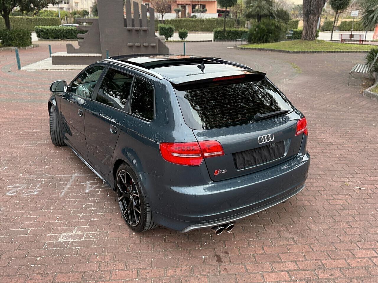 Audi S3 SPB 2.0 Turbo 265 cv quattro pelle,tetto apribile,cerchi 18 diamantati,fari xeno led,retrocamera,full