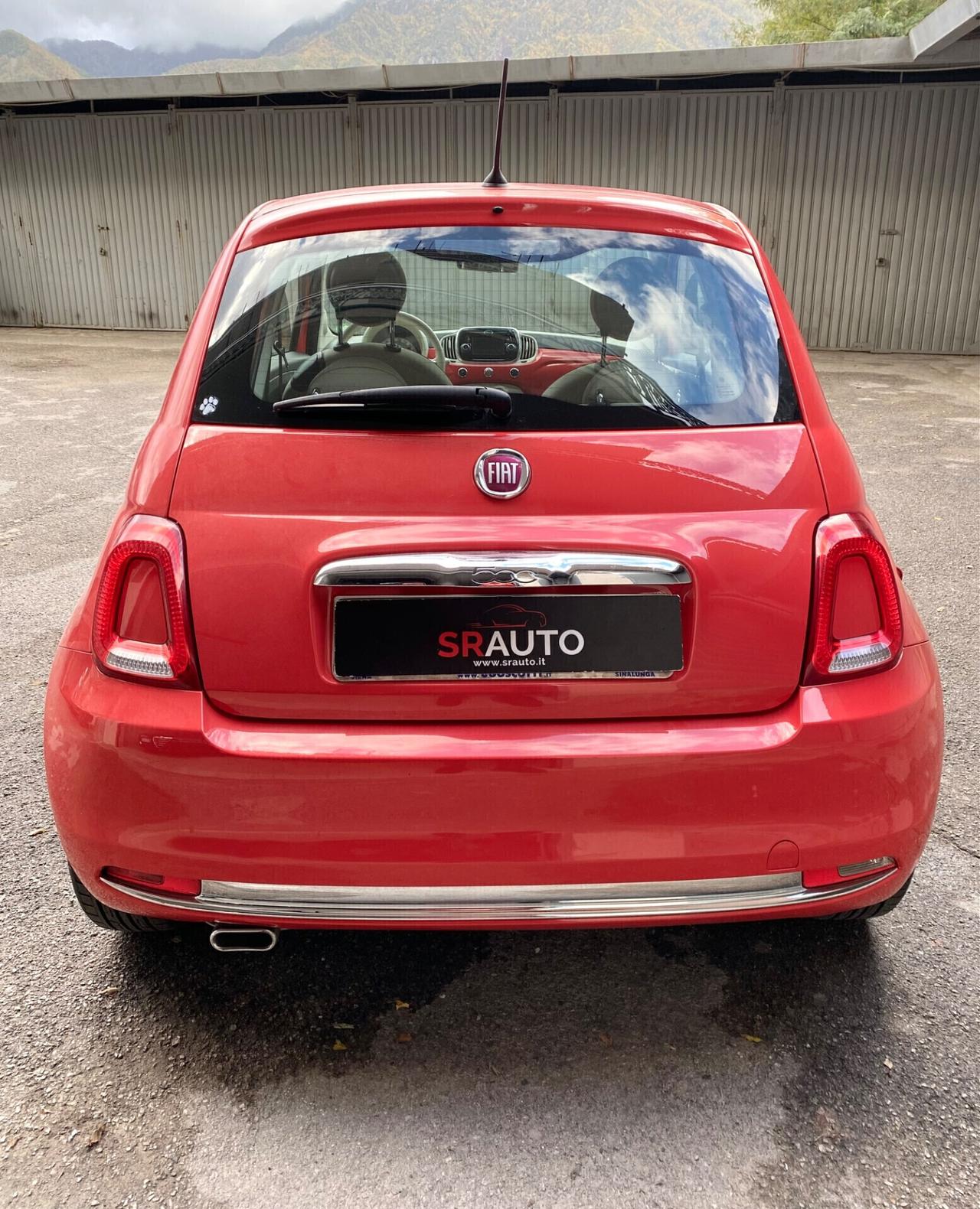 Fiat 500 1.2 GPL 69cv “Lounge” -ROSSO CORALLO