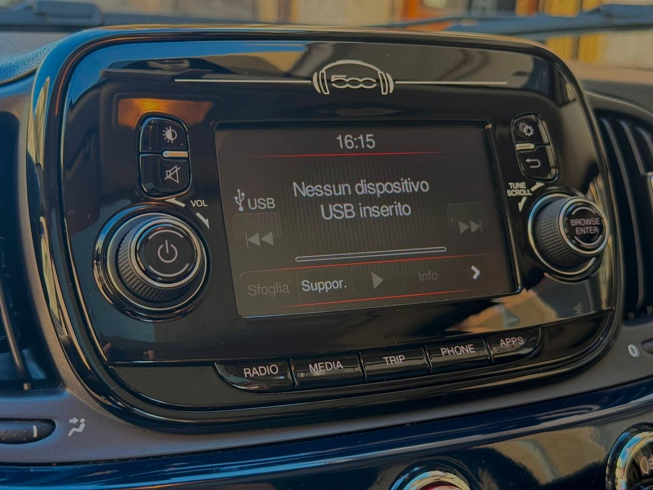 FIAT 500 1.2 69HP LOUNGE CAMBIO AUTOMATICO-2019