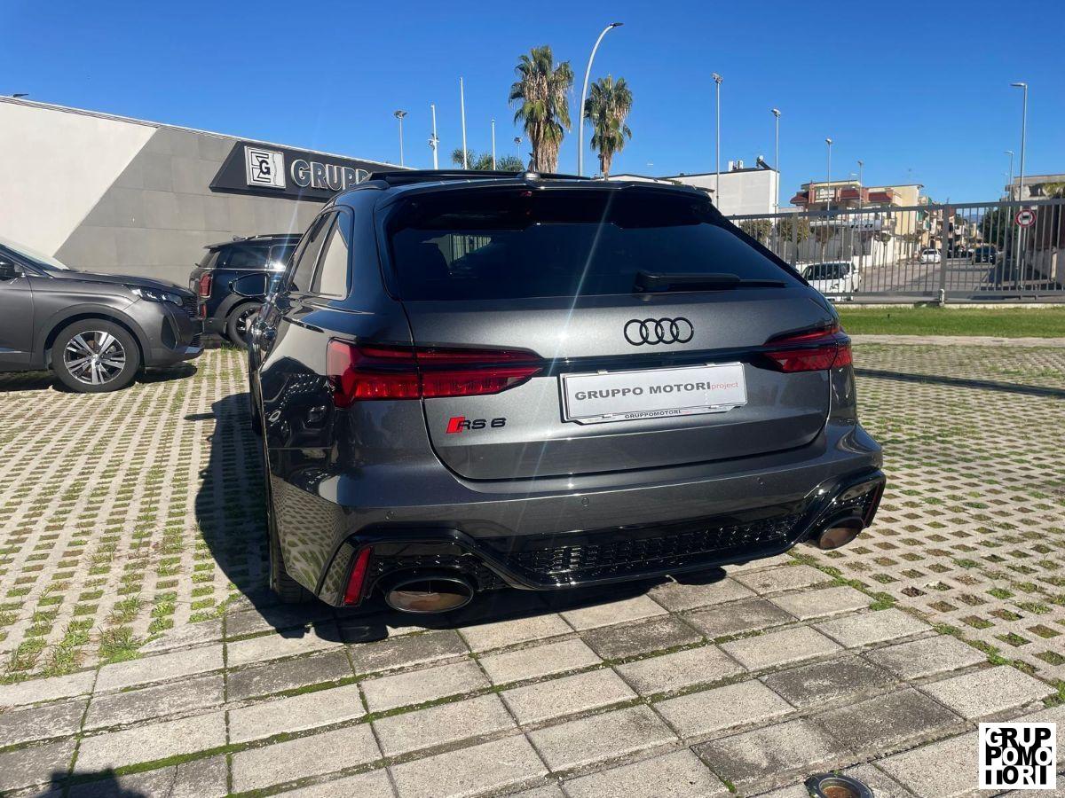 AUDI - RS6 Avant 4.0 Mhev V8 quattro tiptronic Carboceramica