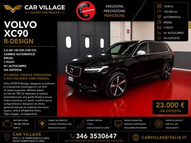 Volvo XC 90 XC90 D4 Geartronic 7 posti R-design