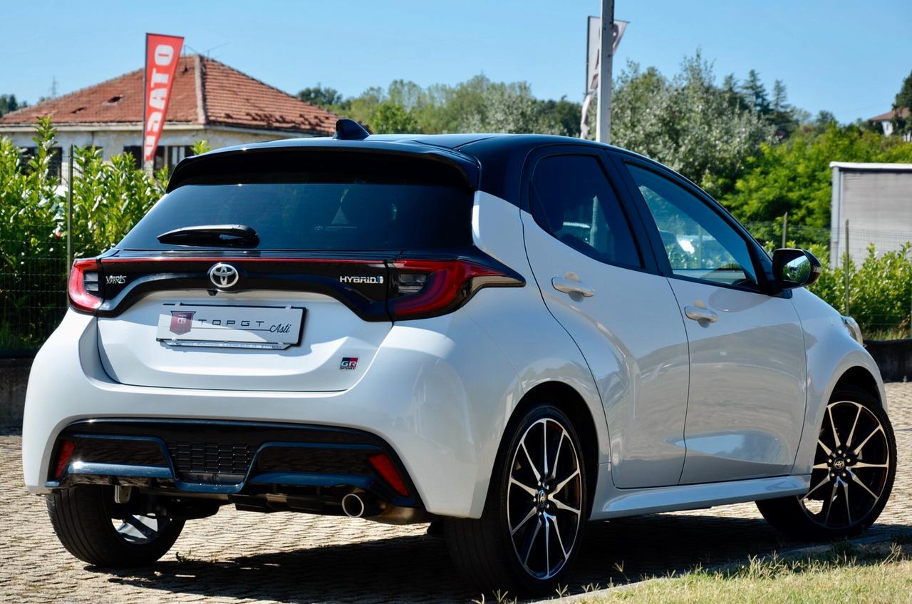 TOYOTA YARIS 1.5 HYBRID GR SPORT 92cv AUTO, SERVICE UFF TOYOTA, UFF ITALIANA, GARANZIA UFF TOYOTA, EURO 6D, FARI LED, RETROCAMERA, PERMUTE