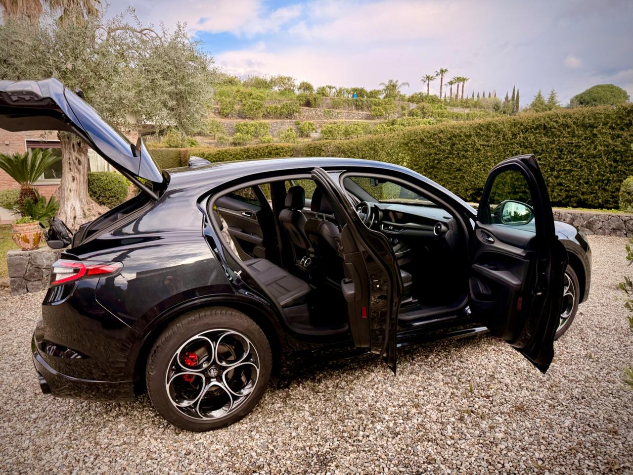 Alfa Romeo Stelvio 2.2 Turbodiesel 210 CV AT8 Q4 Veloce Fatture Tagliandi