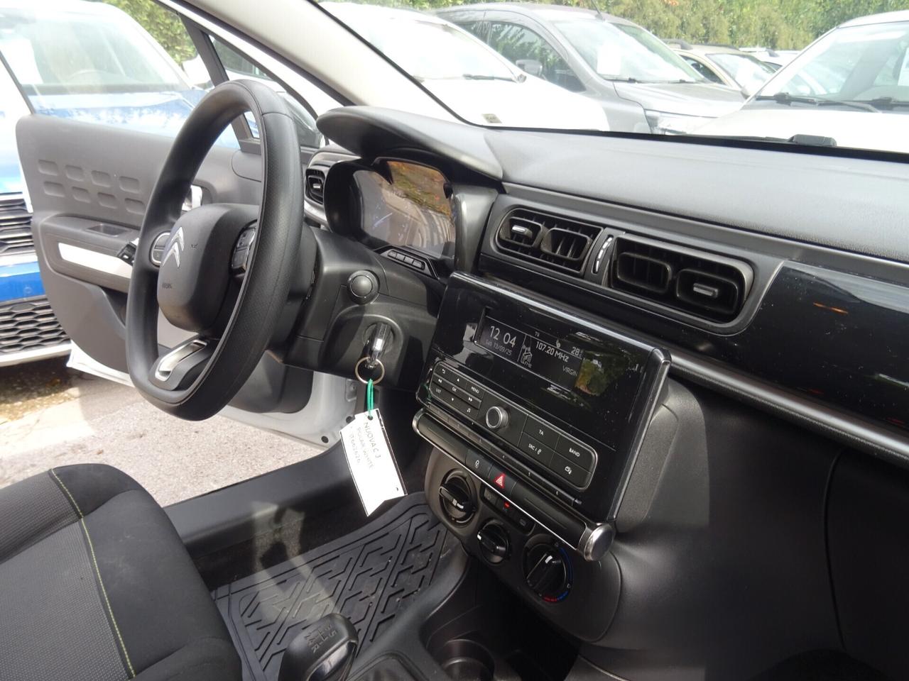Citroen C3 PureTech 83cv Feel OK NEOPATENTATI