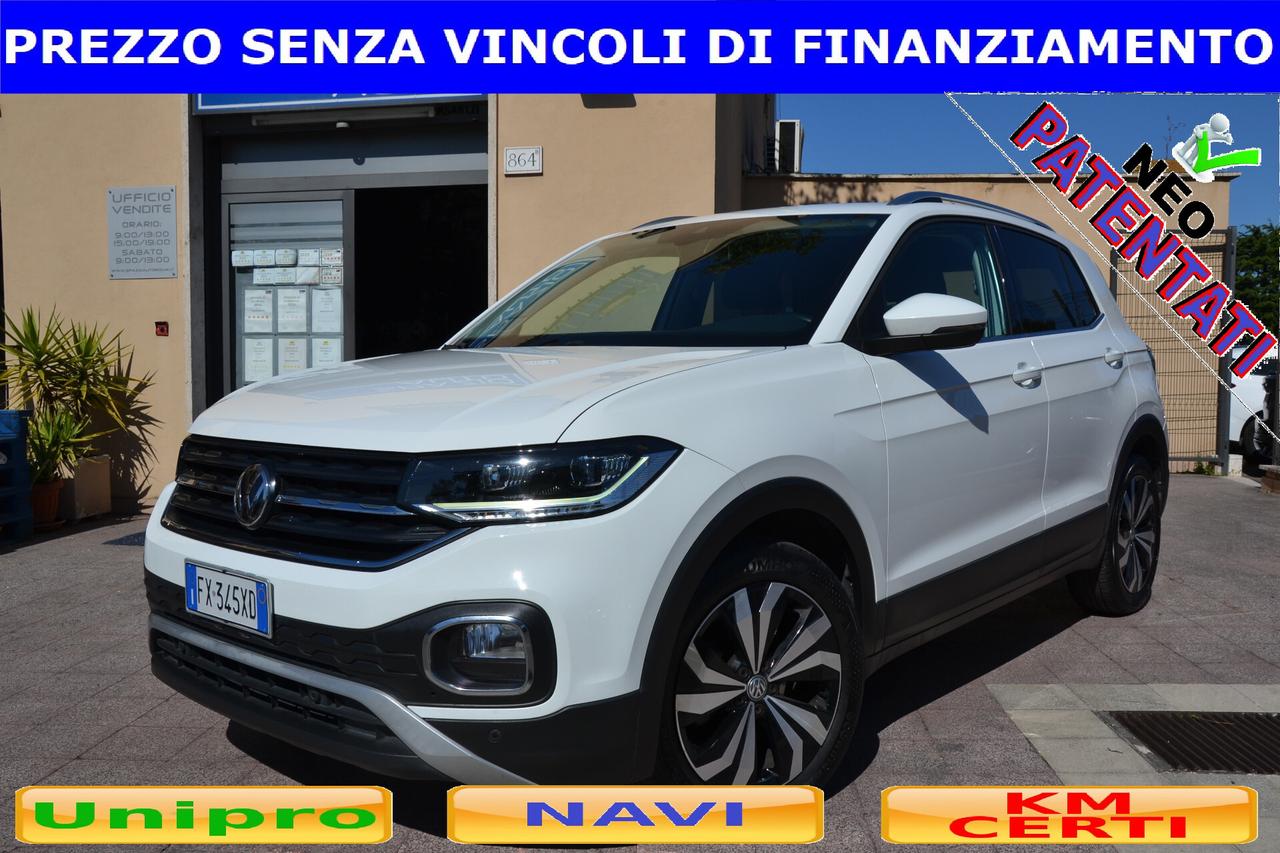 Volkswagen T-Cross 1.6 TDI 95CV DSG STYLE **PREZZO VERO**UNIPRO'**