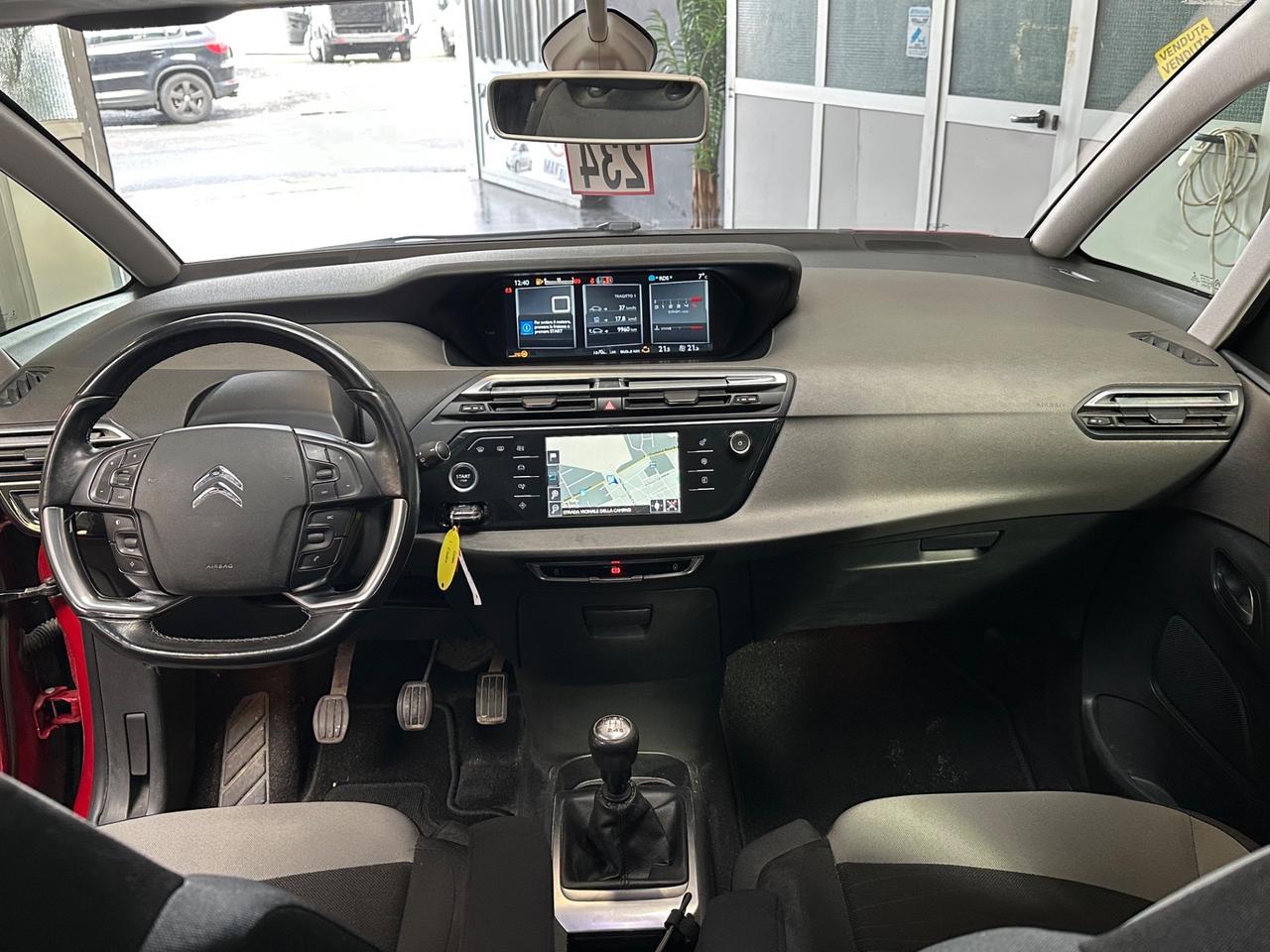 Citroen C4 Picasso 1.6 e-HDi 115 UNICOPROPRIETARIO Exclusive