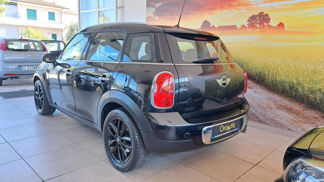 Mini Cooper 1.6D Countryman TAGLIANDATA OK NEOPATENTATI