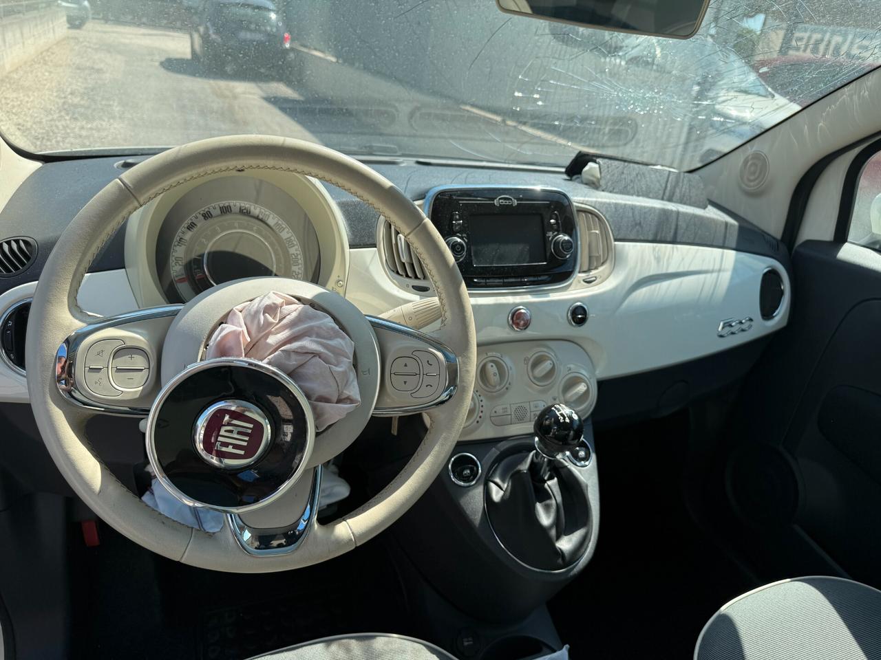 FIAT 500 ANNO 2016 1.2 BENZINA 69 CV *SINISTRATA