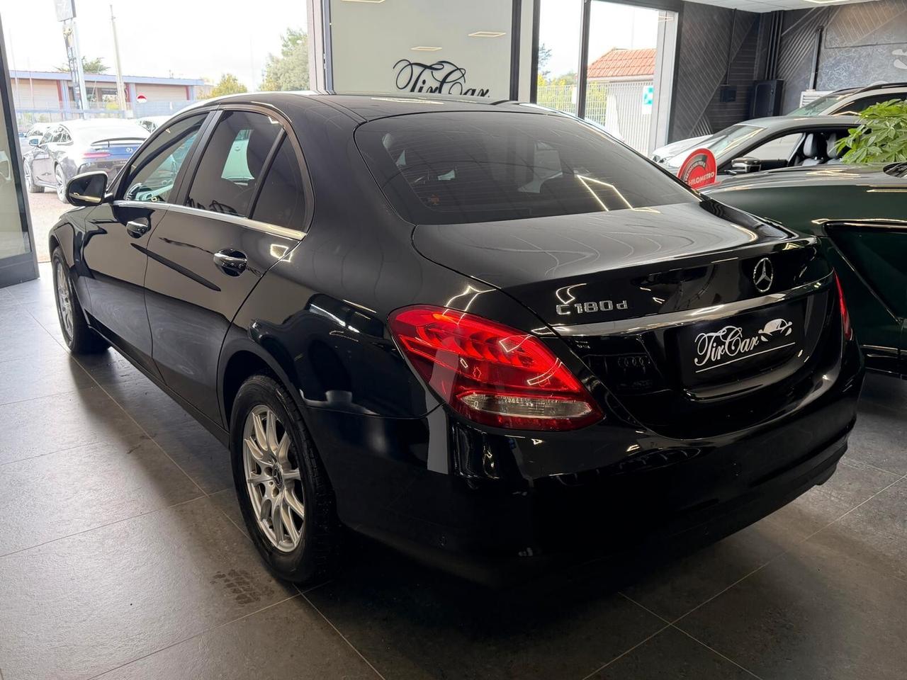 MERCEDES-BENZ CLASSE C180 SPORT 1.6 116CV NAVI OK NEOPATENTATI ANNO 2017