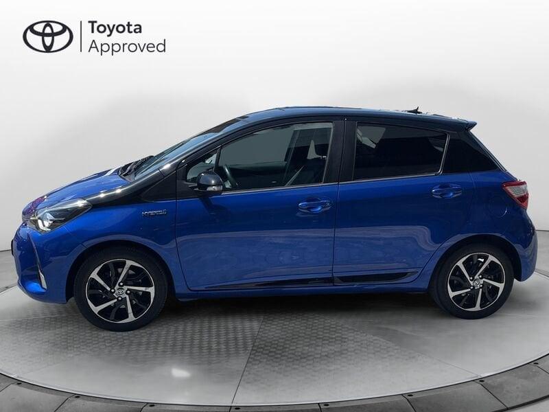 Toyota Yaris 1.5 Hybrid 5 porte Lounge Blue