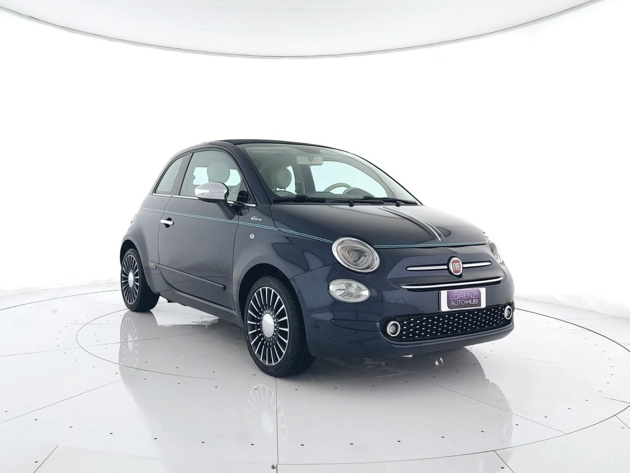 FIAT 500 1.2 Riva 69cv PELLE+DECAPPOTTABILE+NEOPATENTATI