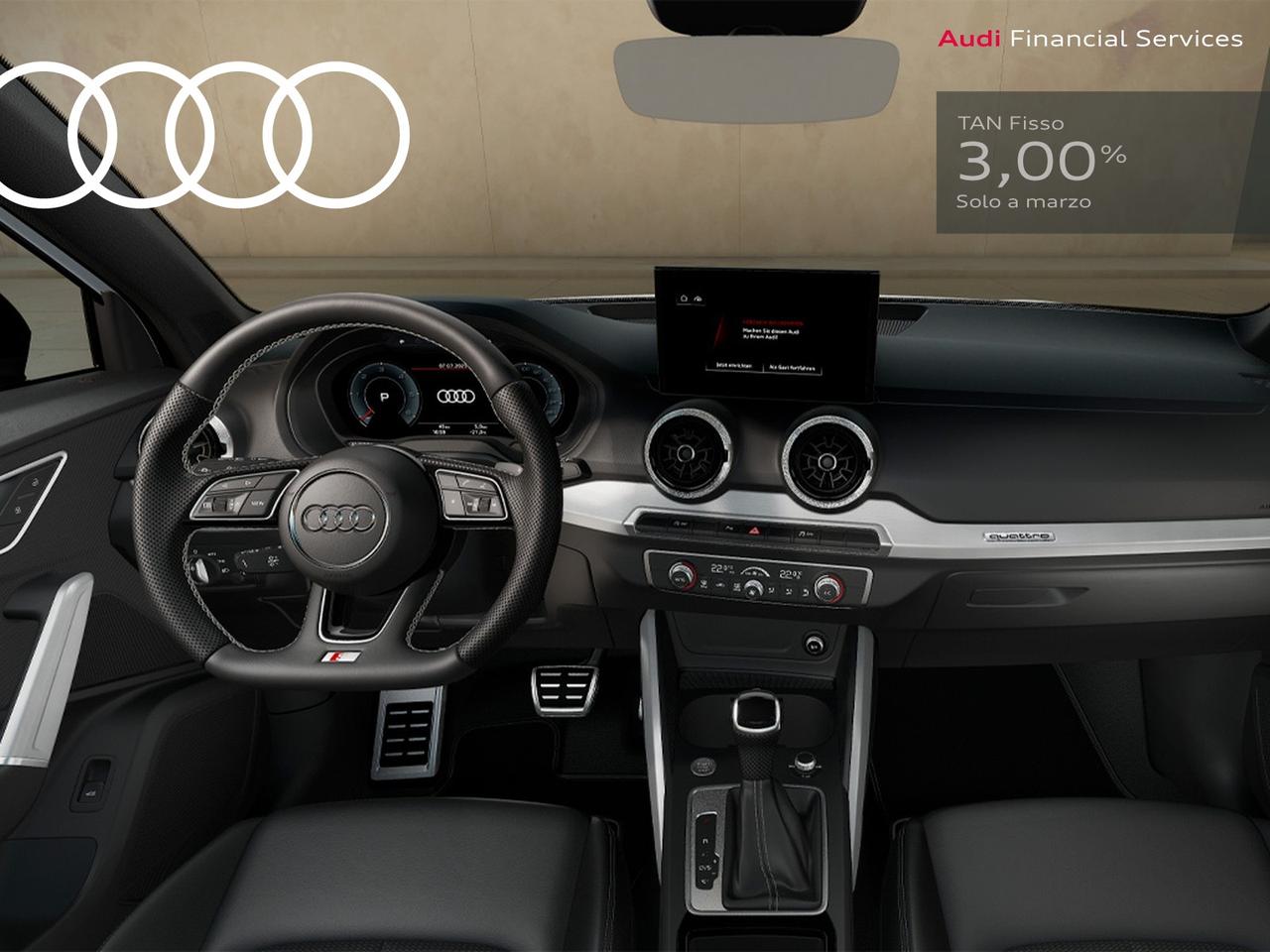 Audi Q2 35 2.0 tdi identity black quattro s-tronic