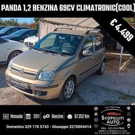 Fiat Panda 1,2 8v 69cv (Cool)(Clima)