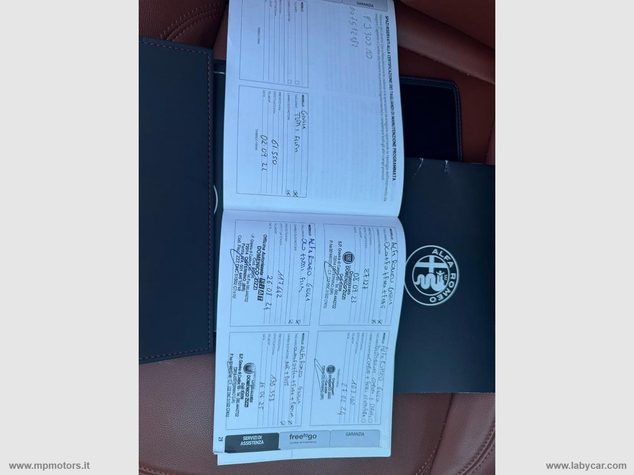 ALFA ROMEO GIULIA SUPER 2.2 MJ 150 CV